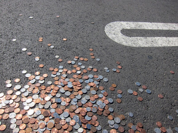 Sadie Barnette Untitled (Coins), 2013 c-print 20 x 24 inches