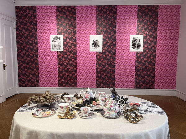 Installation view from And the Living is Easy