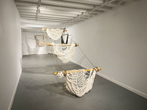 Installation view from And the Living is Easy