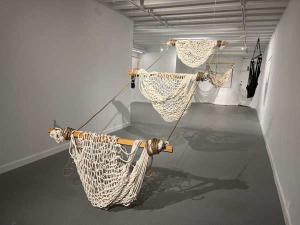 Installation view from And the Living is Easy