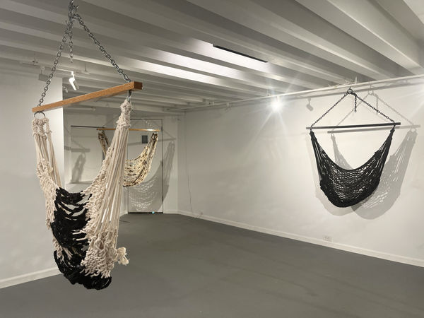 Installation view from And the Living is Easy