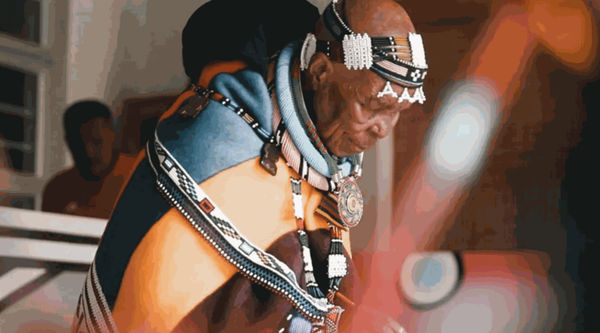 A celebration of Dr Esther Mahlangu’s life’s work at Wits Art Museum. Picture credit: Supplied