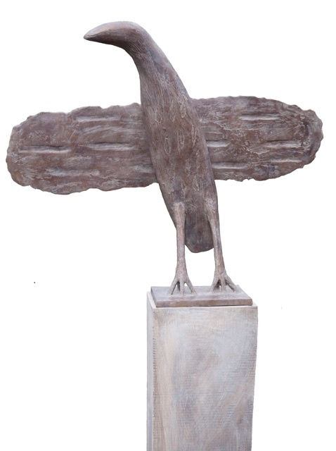 Christopher Marvell Watching Seabird bronze, edition of fie 35 x 38cm £4,000