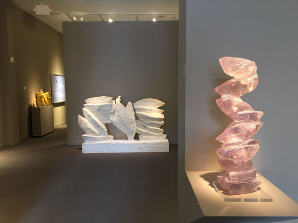 Raul Diaz installation shot REFLECTION solo show