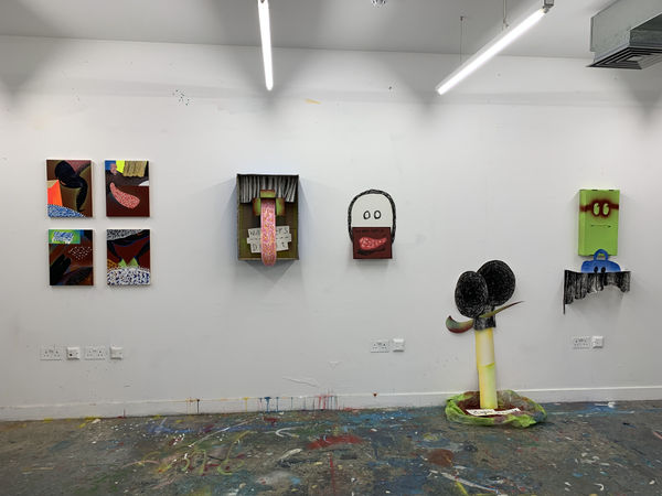 Joe Madeira Elephant Lab Residency Installation 3