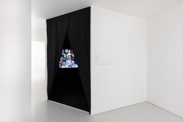 Installation view, John Smith, S.O.S, Kate MacGarry, 2020