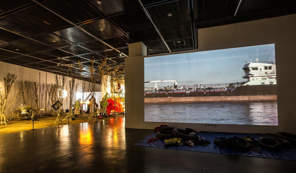 Installation views, Silent Narrative, 2019. Curated by Mei Huang. Yinchuan Museum of Contemporary Art, Yinchuan, China. Images courtesy of Yinchuan MOCA & Mei Huang.
