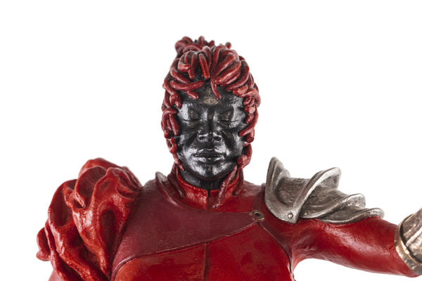 Mary Sibande Tbc 7 2020 Oil On Bronze 78 X 34 X 34 Cm Lr