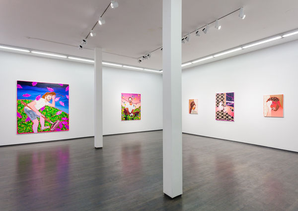 Devan Shimoyama, We Named Her Gladys (installation view), 2019, Kavi Gupta | Washington Blvd.