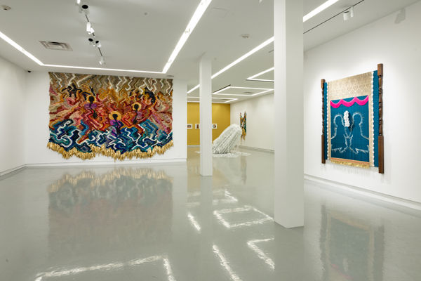 Suchitra Mattai: Osmosis in the face of the sea, Kavi Gupta | Elizabeth St. Fl. 2