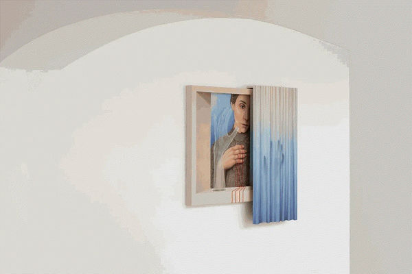 Arghavan Khosravi in that other world, the world of the teapot. tenderness, a model