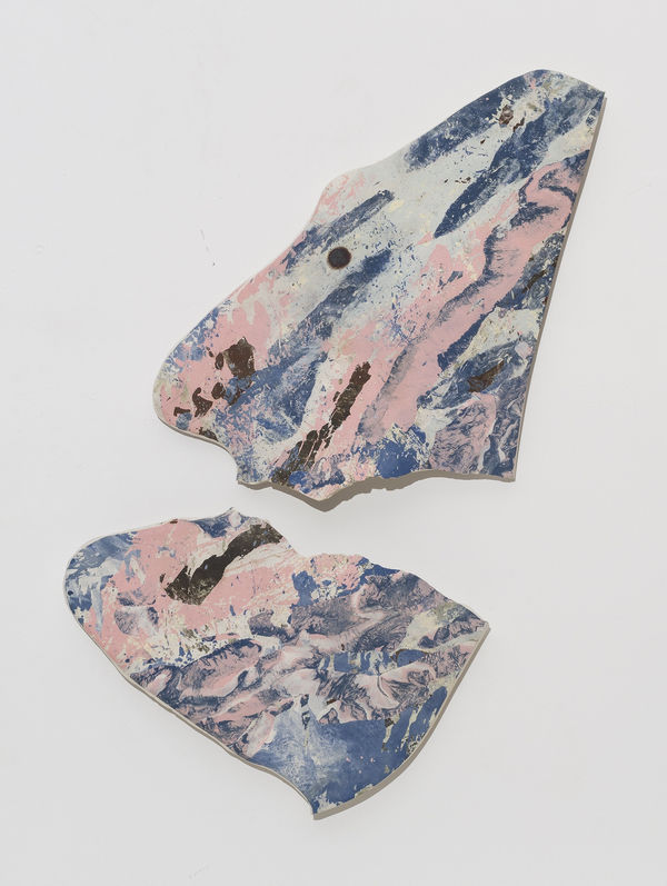 Manuel Mathieu All Spells, 2021 Ceramic 132 x 216 in 335.3 x 548.6 cm