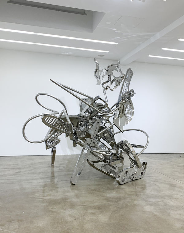 Tomokazu Matsuyama Dancer, 2021 Stainless steel 132 x 156 x 156 in 335.3 x 396.2 x 396.2 cm Edition of 3 + 1 AP