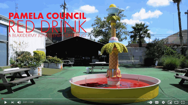 Red Drink: A BLAXIDERMY Juneteenth Offering by Pamela Council