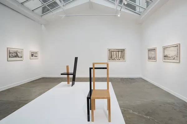 Robert Wilson, A chair and its shadow Ketabi Bourdet - 22, passage Dauphine, 75006 Paris