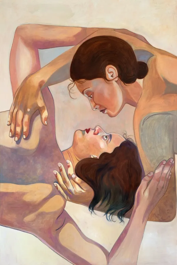 Extra Love & Tiny Hate, 195x130cm – Courtesy de l’artiste et de Ketabi Projects