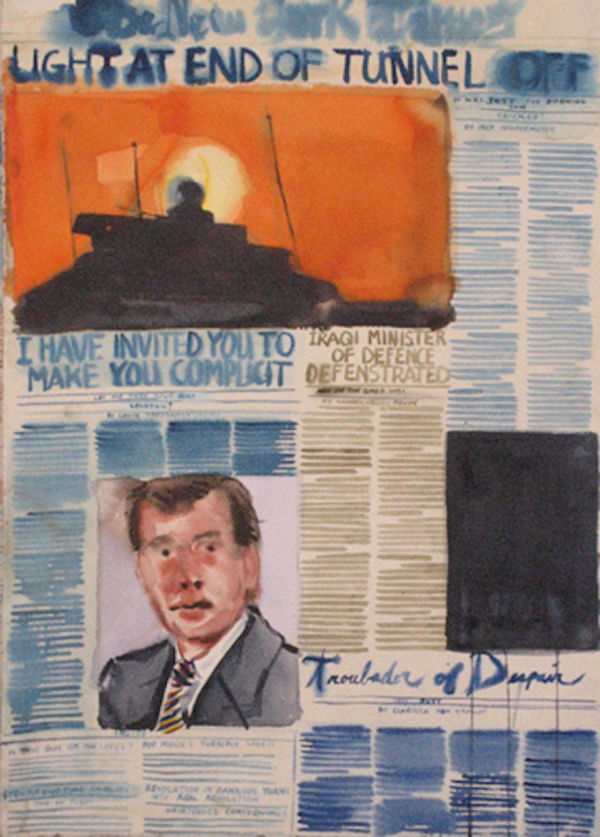 GUY RICHARDS SMIT, LIGHT AT THE END OF THE TUNNEL, 2007