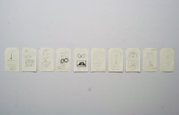JOHN GERRARD, 12 SKETCHES, 2012