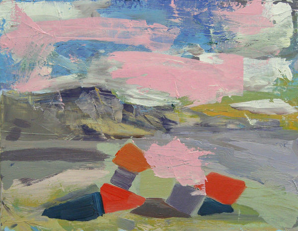 DIANA COPPERWHITE, ELECTRIC FOSSIL ON THE BEACH, 2011