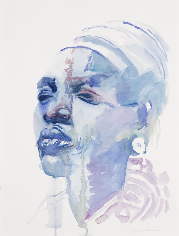 MARGARET CORCORAN, PROUD GIRL - BLUE II, 2017