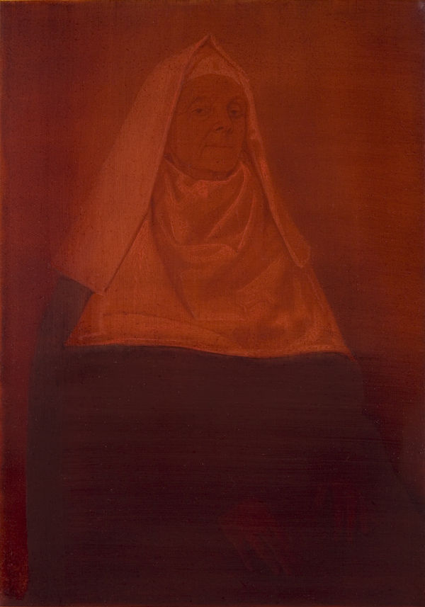 PAUL NUGENT, PORTRAIT OF MY MOTHER AS A FIFTEENTH CENTURY WOMAN AFTER ROBERT CAMPION