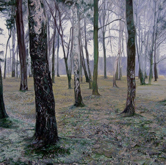 PAUL MCKINLEY, BIRCH TREES, 2010