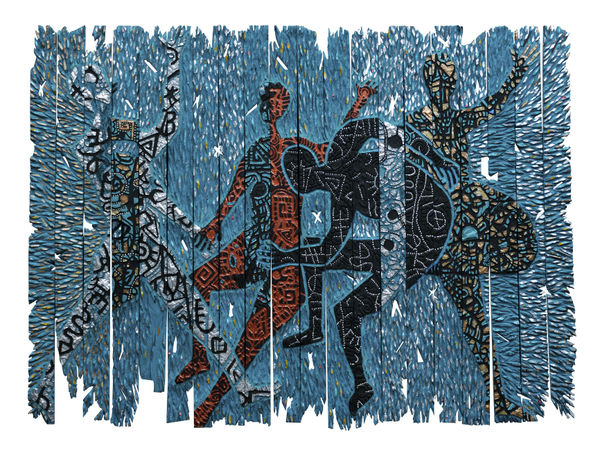 Gerald Chukwum, BLUE MOON, 2020