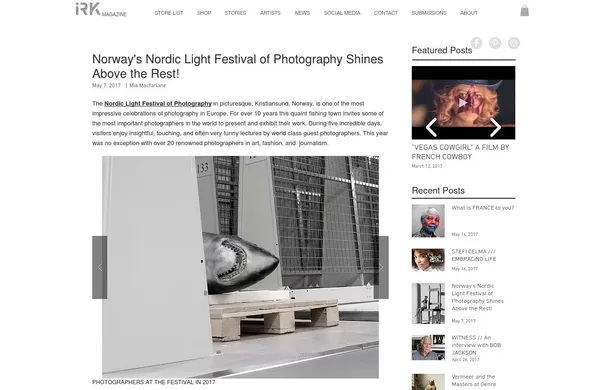 Norway's Nordic Light Festival of Photography Shines Above the Rest!