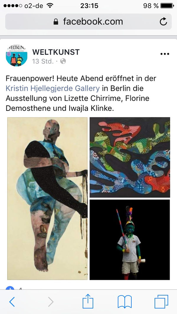Frauenpower! Lizette Chirrime, Florine Demosthene und Iwalja Klinke