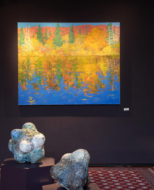 Reverie, Tea Lake Dam | ALLAN MACDONALD with two works by Lotte Glob