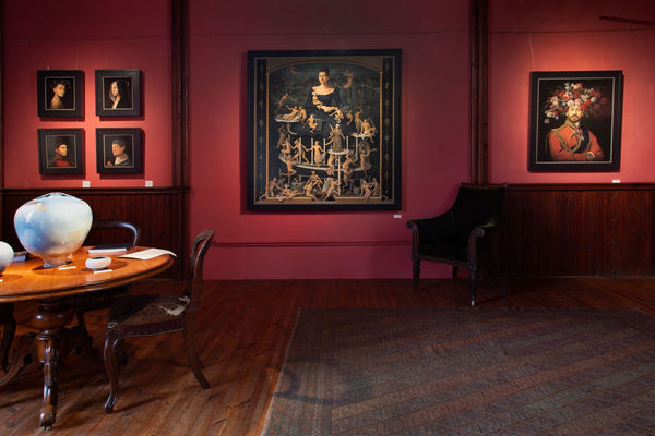 Alan Macdonald's work in Kilmorack Gallery, September 2022