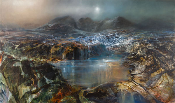 Glimmer | BETH ROBERTSON FIDDES, A painting by Beth Robertson Fiddes