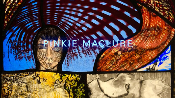 X-Ray Eye and The Cailleach | PINKIE MACLURE, Stained glass lightboxes by Pinkie Maclure