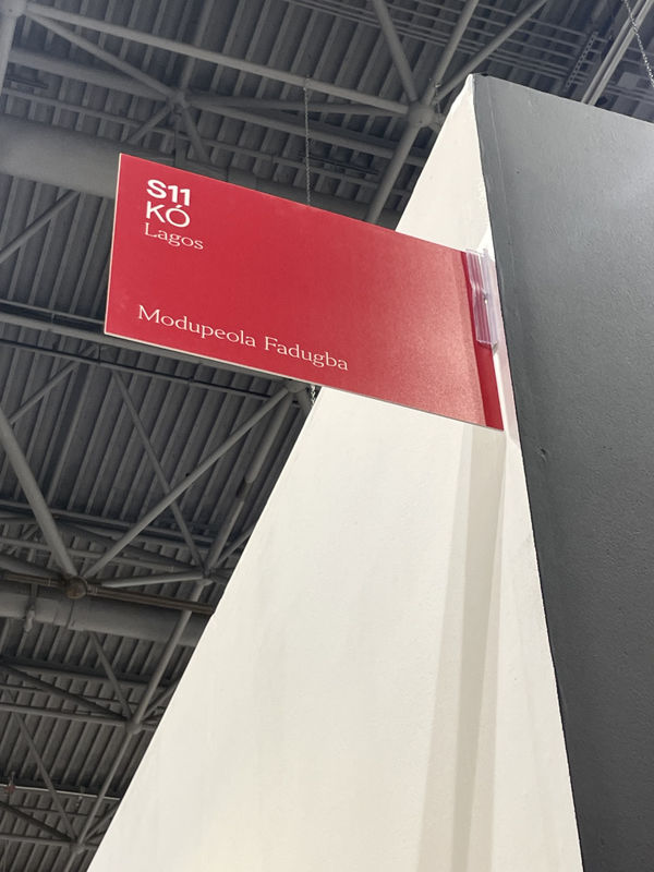 Installation 12 The Armory Show 2023 Modupeola Fadugba