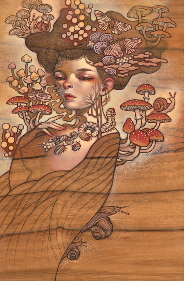Audrey Kawasaki, Amanita (click for details) Sold