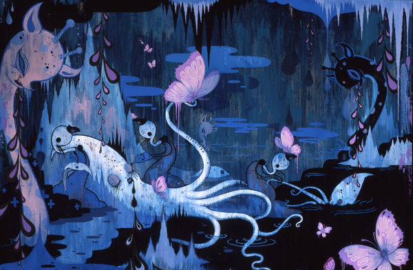 Camille Rose Garcia, Black Dawn, 2008