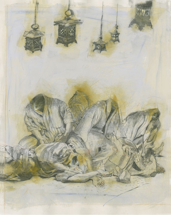 Kent Williams, ROKURO-KUBI: DWELLING , 2020