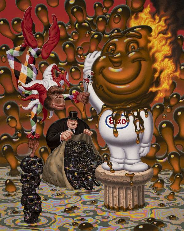 Todd Schorr, Cultivated Petroleum -SOLD- (click for details), 2020