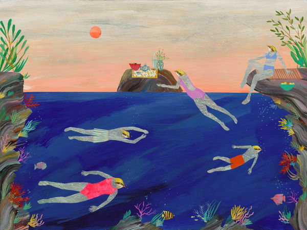 Deedee Cheriel, Afternoon at the Harmonious Sapphire Sea