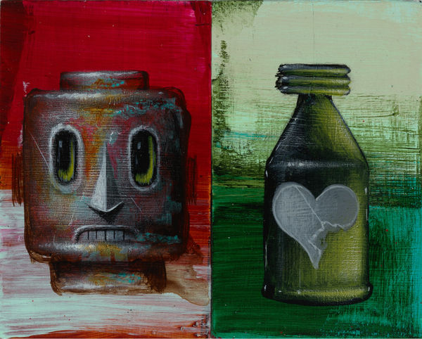 Johnny KMNDZ Rodriguez, Automaton: Green Bottle (click for details), 2021