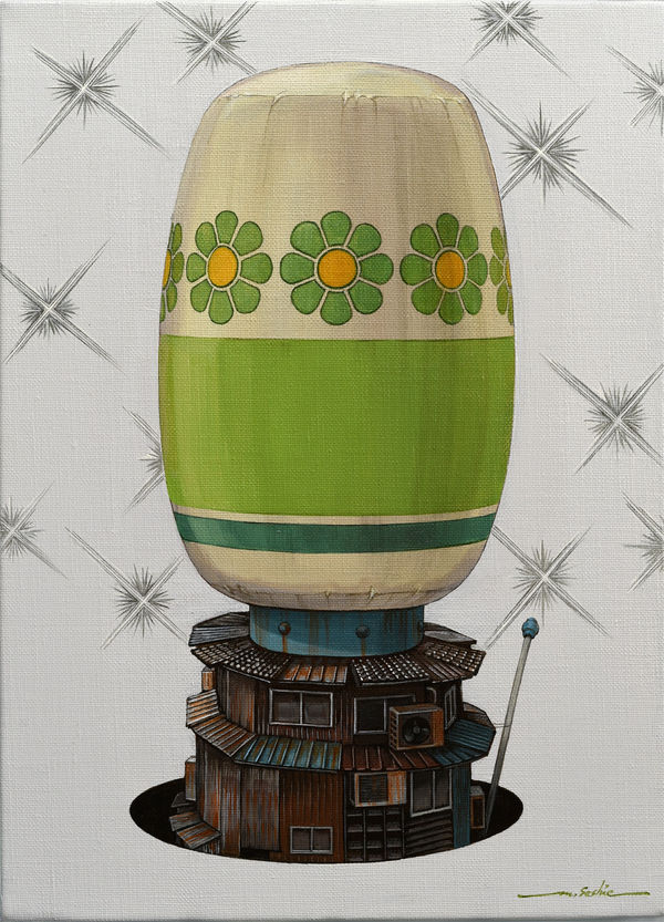 Masakatsu Sashie, Mushroom Cabin (click for details), 2024