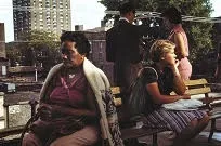 Vivian Maier, Chicago (people on bench), 1977