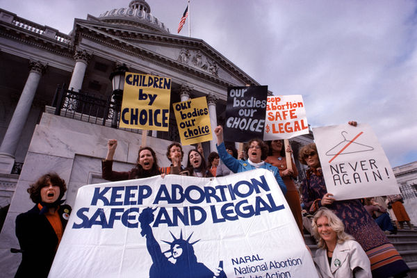 Henri Dauman, NARAL Feminist Protest in Front of the Capital, Washington DC, 1977 (Click for details)