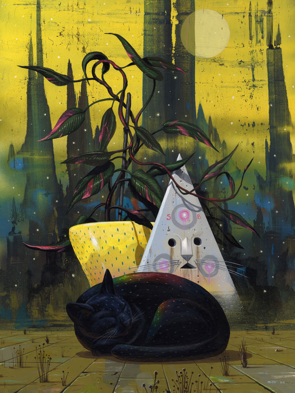Jeff Soto, Dreaming of Sad Boi, 2025