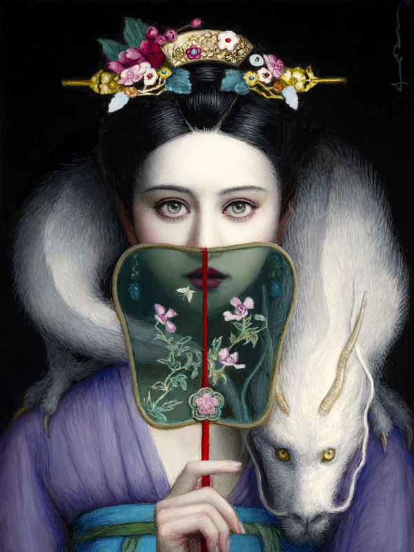 Chie Yoshii, White Dragon (click for details) Sold