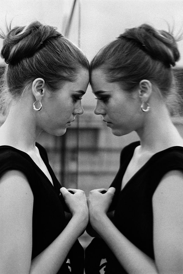 Henri Dauman, Double Jane Fonda, New York, 1963 (Click for details)