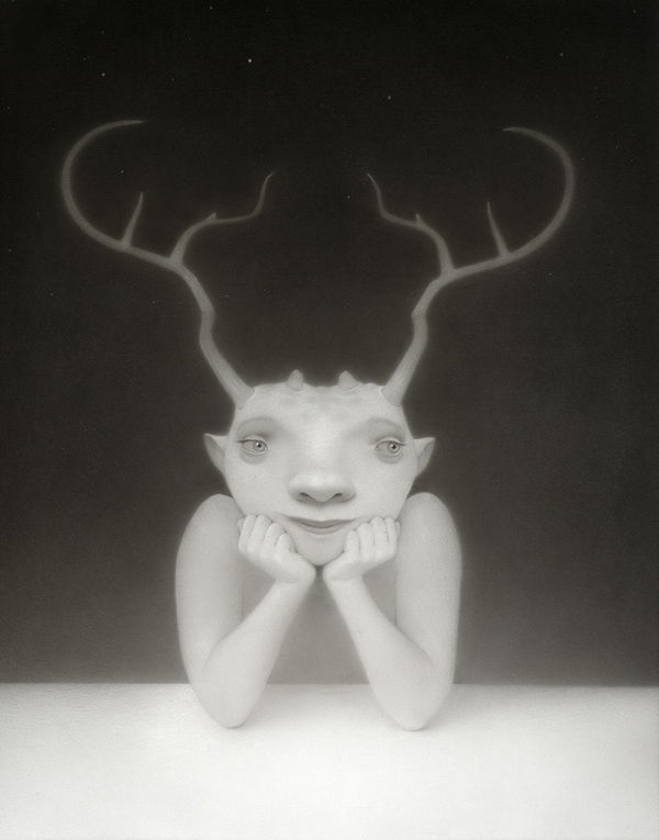 Travis Louie, Antler Boy (click for details), 2025