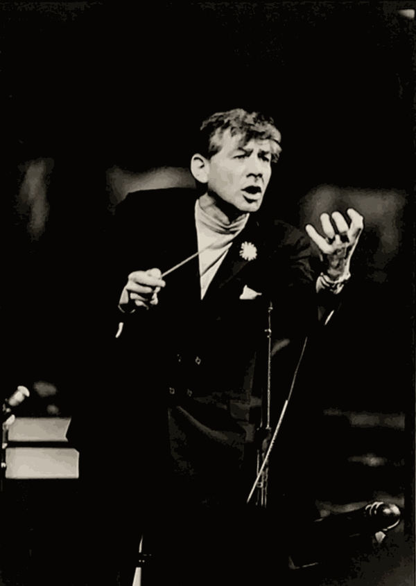 Henri Dauman, Leonard Bernstein, NYC, 1961 (Click for details)