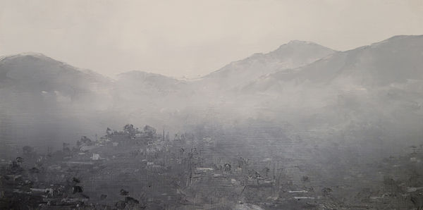 Todd Carpenter, White Hills Descend From the Sky (click for details), 2017