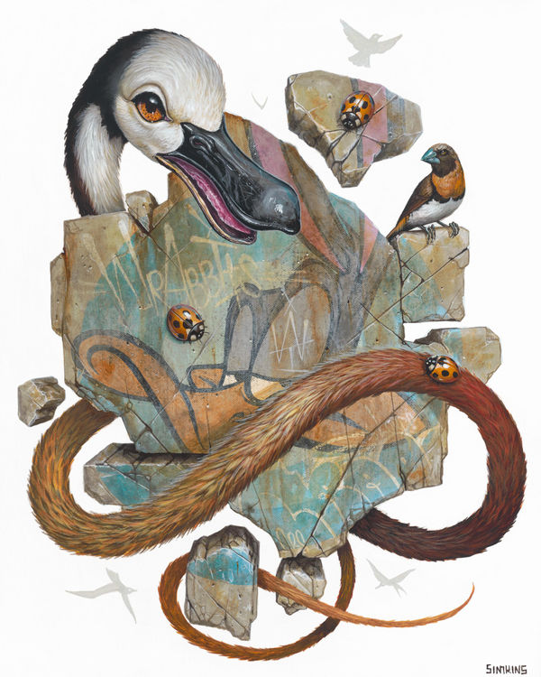 Greg Craola Simkins, Quackers, 2025